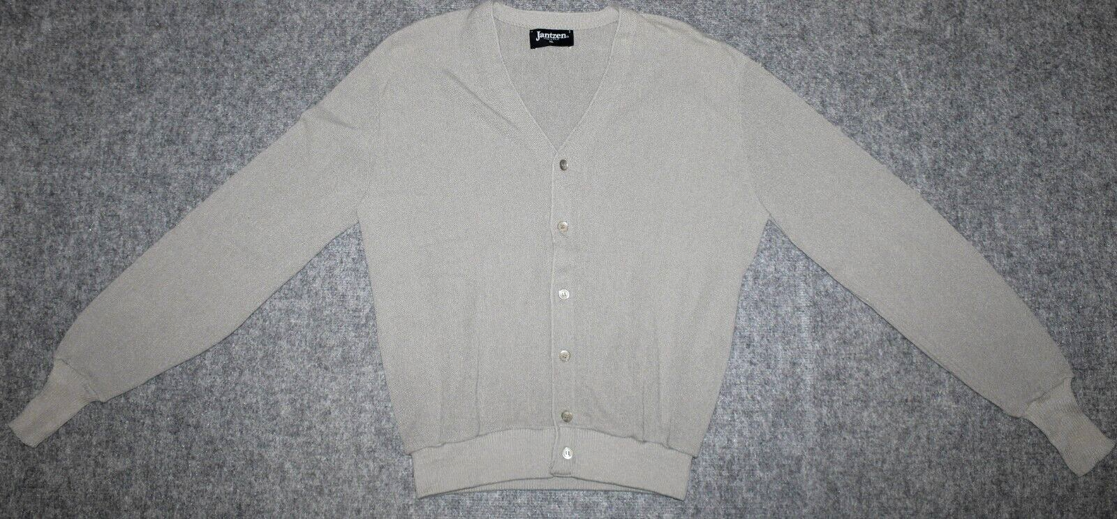 お*て様 60s Jantzen wool knit cardigan XL b 1960s Jantzen Wool/Mohair Cardigan Native Pattern Black