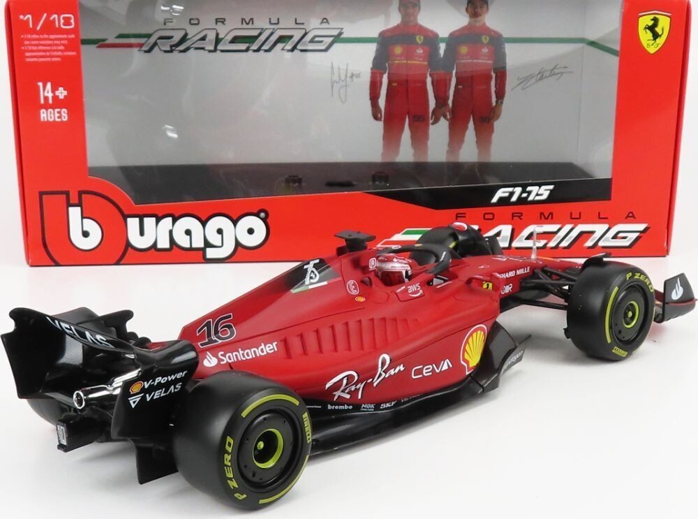 未使用 ブラゴ burago F1-75 1/18 FORMULA RACING Amazon.com: pchmodel 1:18 F1 Ferrari F1-75 Racing Formula