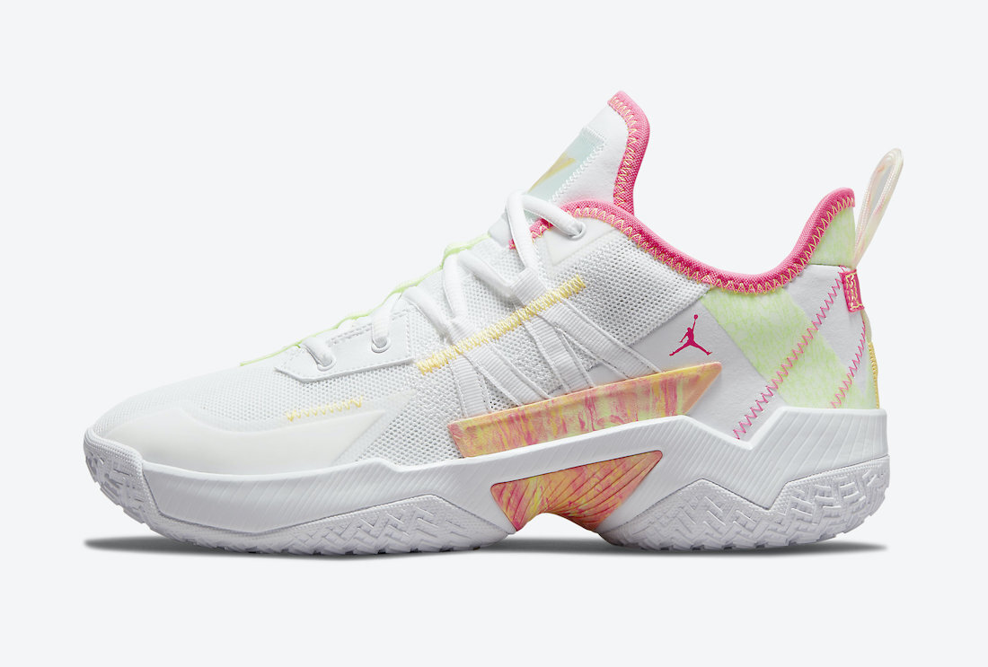 

Мужские кроссовки Nike Air Jordan One Take II 2 Summertime Fresh White Pink CW2457-163 размер 11, Белый, Air Jordan One Take 2