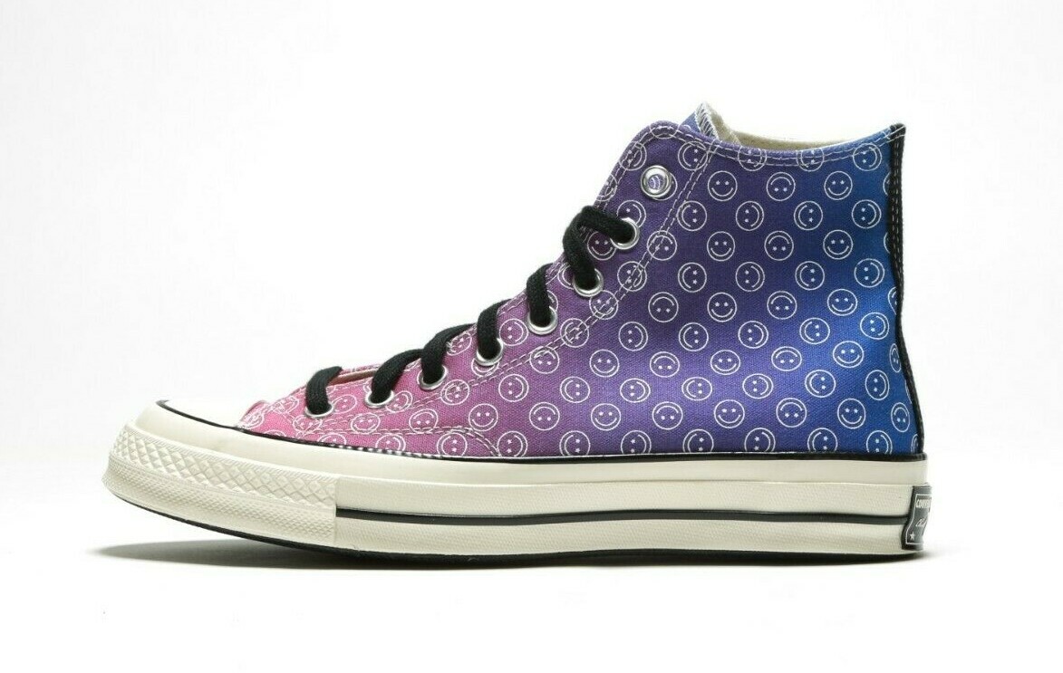 靴 CONVERSE CT70 PSYCHEDELIC PINK 167827C Genuine CONVERSE CHUCK 70 VINTAGE Pink With Studs & Chains