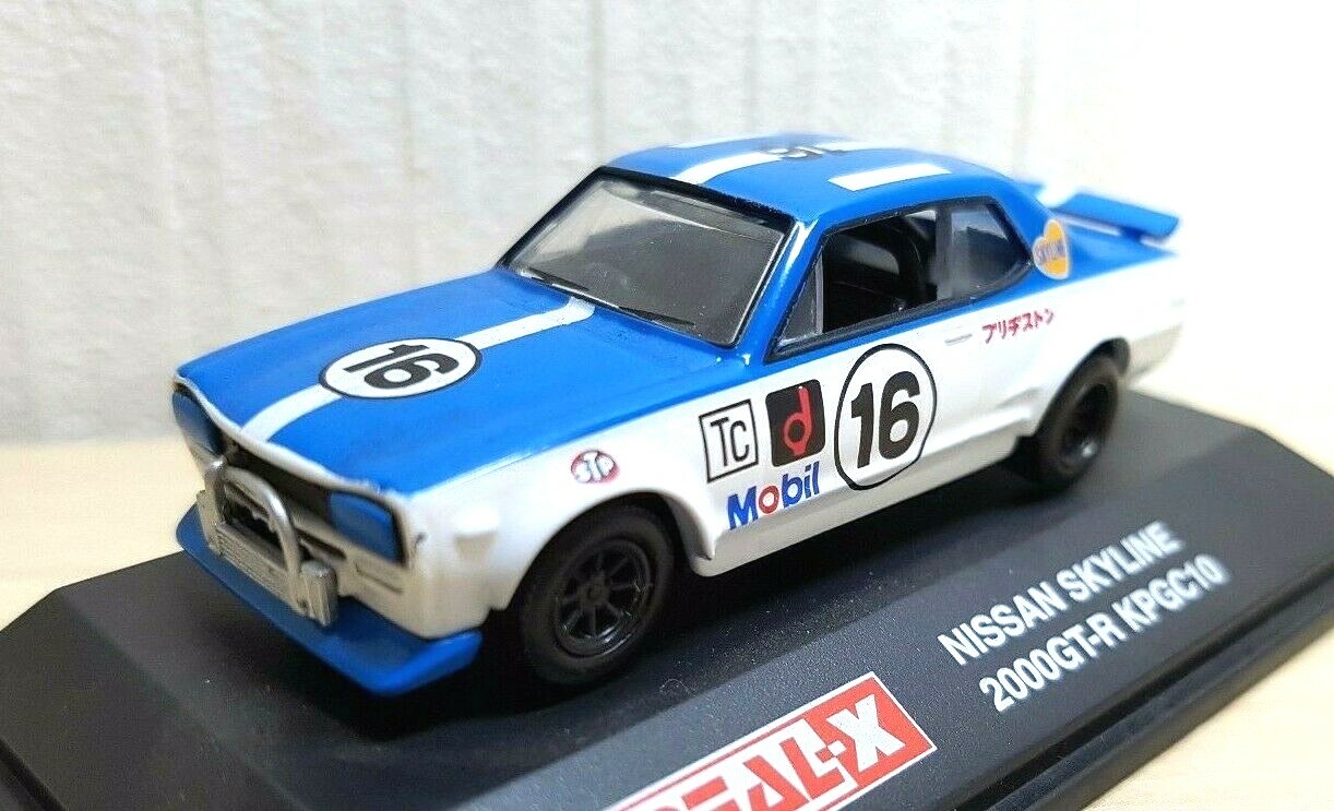 1/72 Real-X NISSAN SKYLINE 2000 GT-R KPGC10 RACING #16