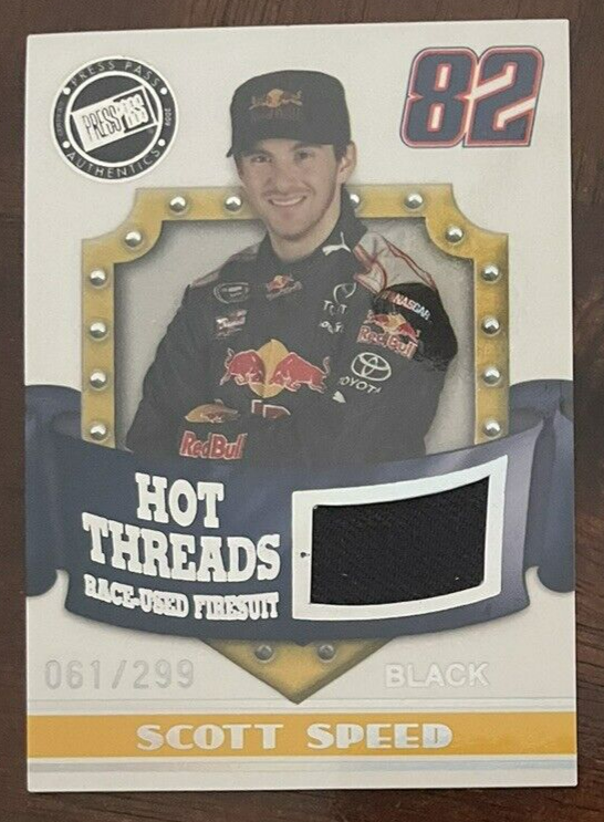 卒業 深雪＆達也 SP SCOTT SPEED - 2009 Press Pass Premium - Hot Threads - HT-SS