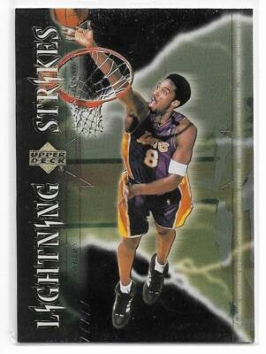 KOBE BRYANT 2000-01 Upper Deck LIGHTNING STRIKES Card #LS8