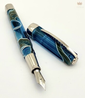 VISCONTI LIMITED EDITION OPERA MASTER POLYNESIA FOUNTAIN PEN MAGNIFICENT DESIGN!