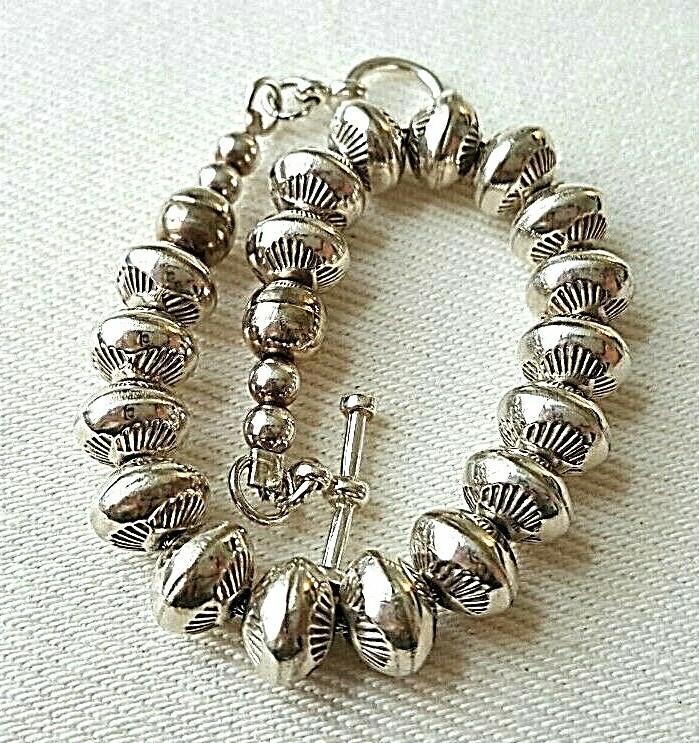 Navajo Sterling Silver Beads or 