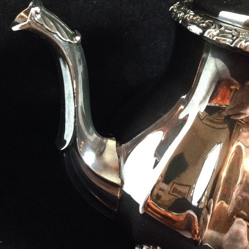Oneida Tea Pitcher Webster Wilcox Countess Silver Plated