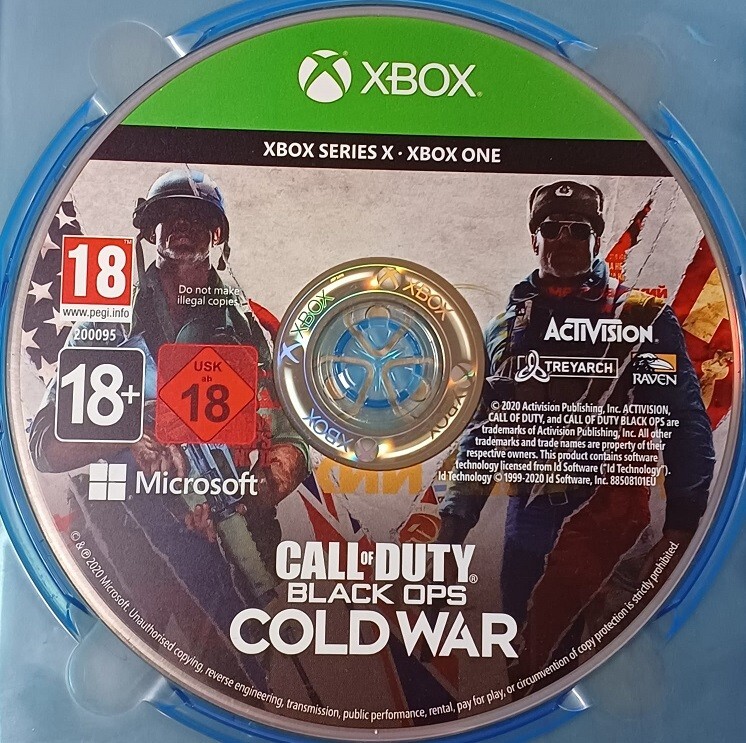 Call Of Duty Black Ops: Cold War Xbox One Gebraucht Nur Cd
