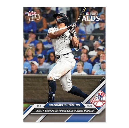 2024 Topps Now Giancarlo Stanton #879 Blue /5 | eBay