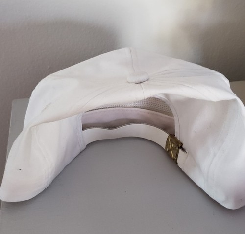 Vintage HORMEL Mesh Snapback Trucker Hat Patch K BRAND Made In USA white