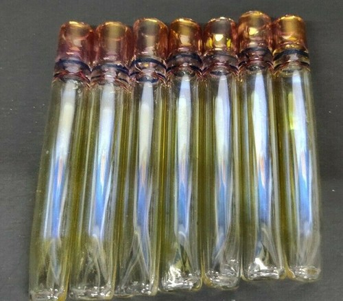 Usa Seller Lock N Load Glass Chillum Tobacco Pipe With Cap One Hitter 9mm 3