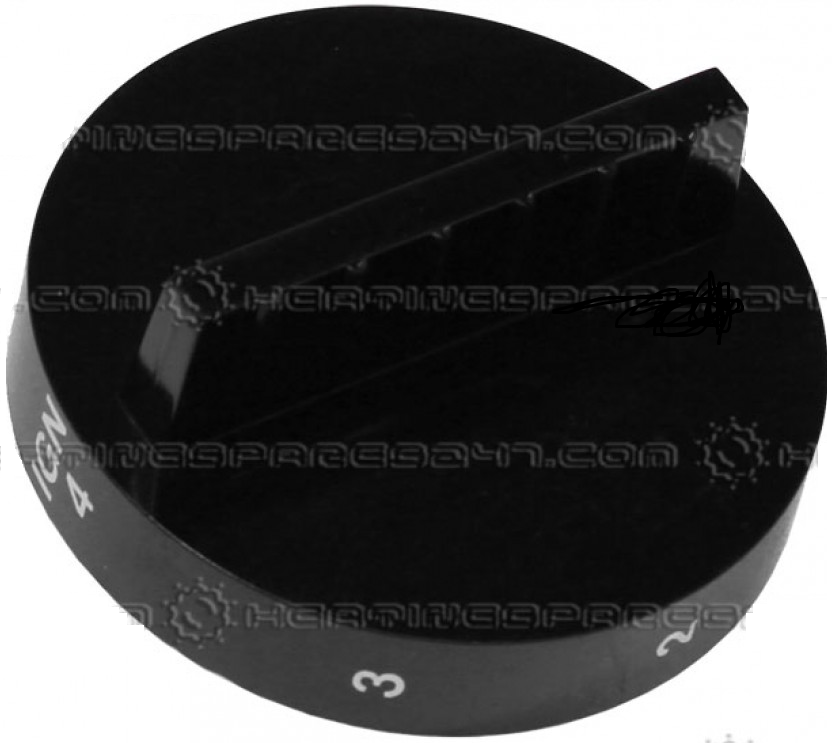 Genuine Flavel Regent Pewter Gas Fire Control Knob P079537 FCP079537