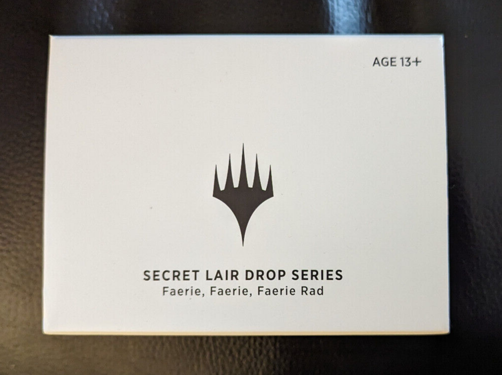 Magic the Gathering Secret Lair - Faerie, Faerie, Faerie Rad Magic the Gathering Secret Lair - Faerie, Faerie, Faerie Rad