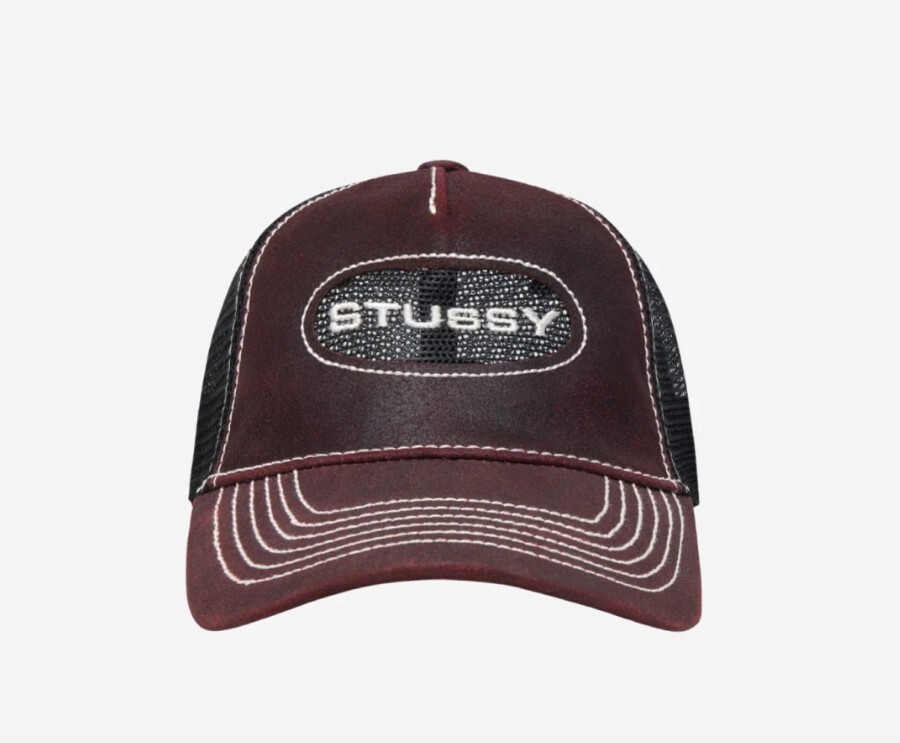 Stussy Trucker International Snapback 黒 Trucker International Snapback – Black | Headwear | Stüssy