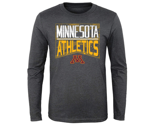 Футболка Outerstuff NCAA Youth (4-20) Minnesota Golden Gophers Performance L/S Energy