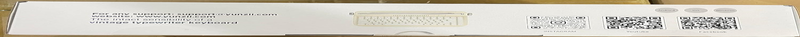 Wireless Typewriter Keyboard Retro Bluetooth Aesthetic Keyboard English Ivory