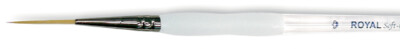 Soft-Grip Golden Taklon Script Liner Brush Size 5/0