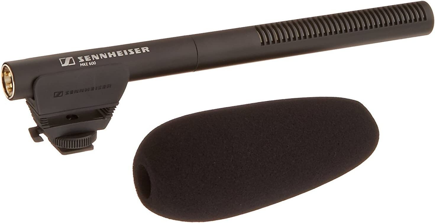 Sennheiser Professional MKE 600 Shotgun Microphone BLACK NEW