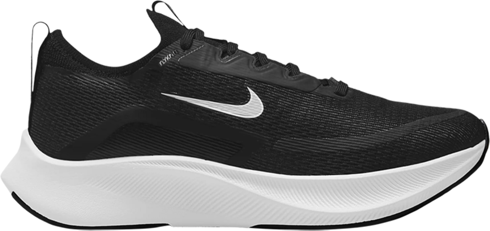 

Кроссовки Nike WMNS Zoom Fly 4 Black White CT2401-001 женские 6,5, Черный, Nike Zoom Fly 4