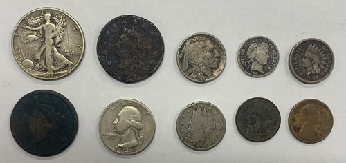 US Type Coin Collection Lot of 10 Damaged C12 | eBay