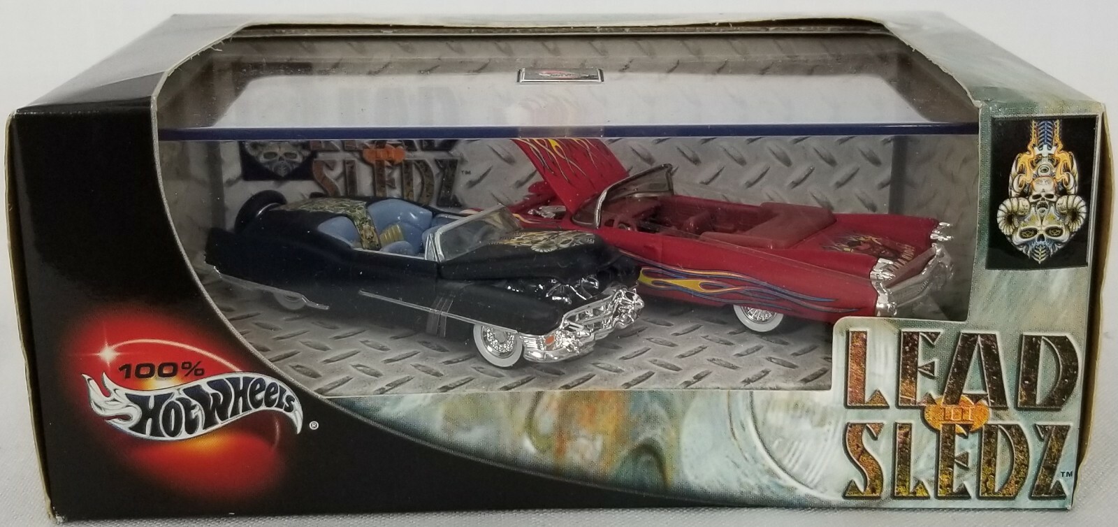 Hot Wheels Lead Sledz 2台セット Amazon.com: Hot Wheels 100% Lead Sledz 2 Car Set '53