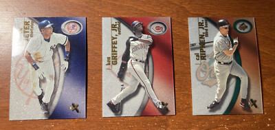 2001 Fleer E-X Baseball Complete Base Set 1-100 Jeter Griffey Ripken