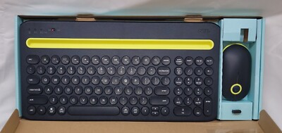 Surf onn Multi Device Bluetooth Compatible Wireless Keyboard Mouse Combination 