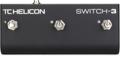 TC-Helicon Switch-3 3 Button Footswitch