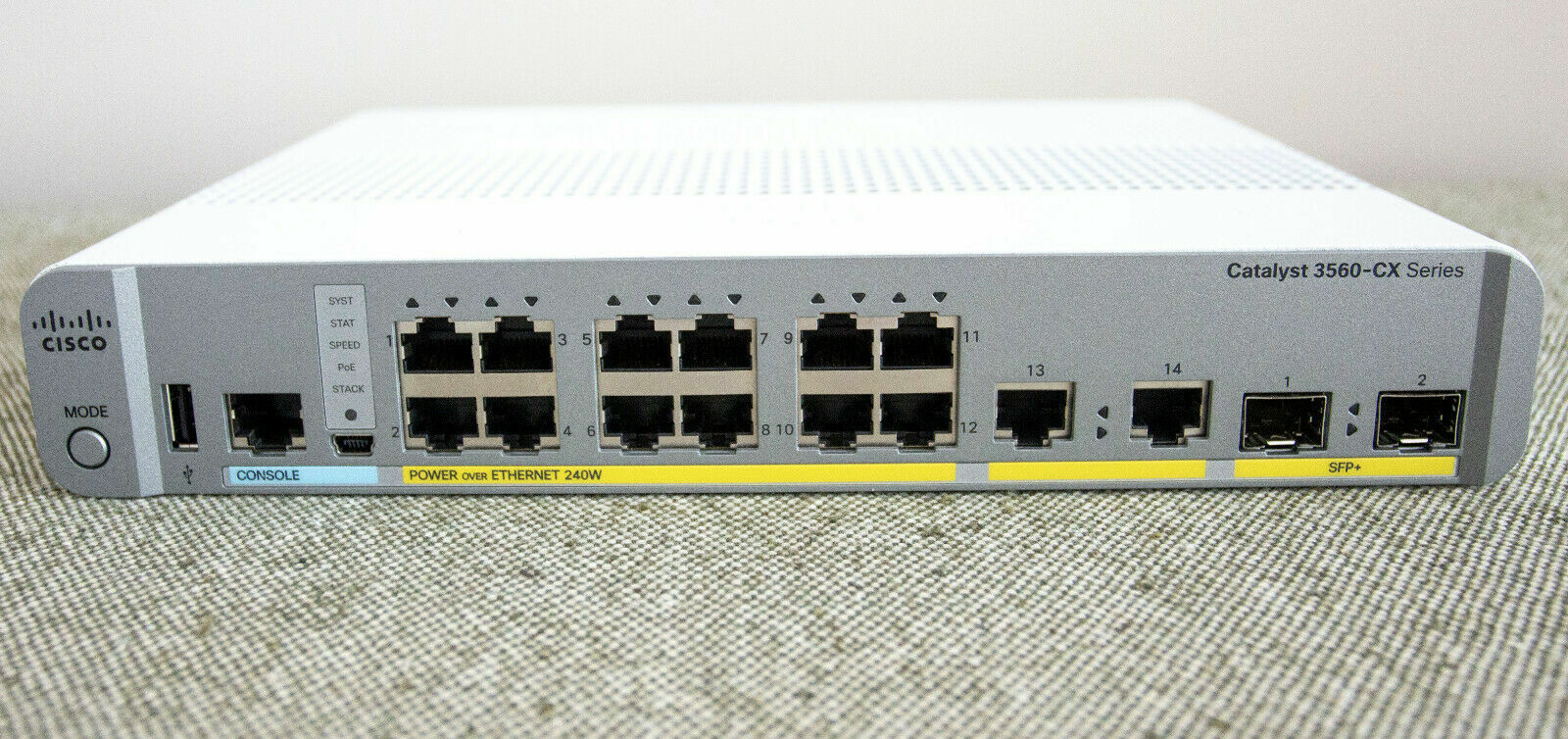ルーター・ネットワーク機器 Cisco WS-C3560CX-8PC-S Amazon.com