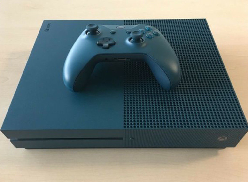 Xbox One S Deep Blue (Special Edition) 500GB in Milton Keynes