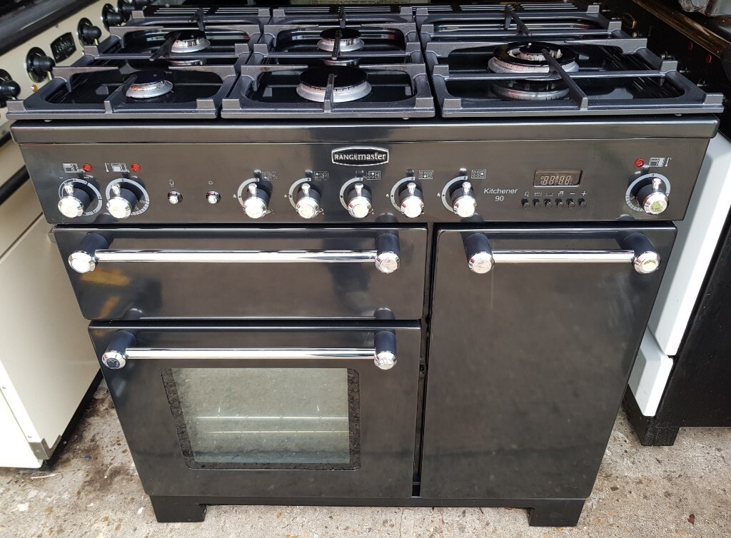 Rangemaster Kitchener 90 Dual Fuel Range Cooker Free Delivery