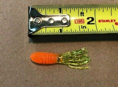 1.5'' Crappie Ringer 50 pack, Choose Color, 1.75'' Jigs, Ringed Fishing Lures, USA