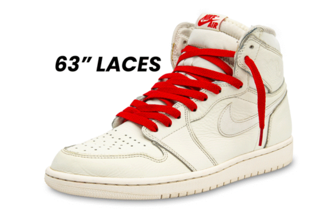 Supreme Shoe Laces Black AF1  160 cm 63 in