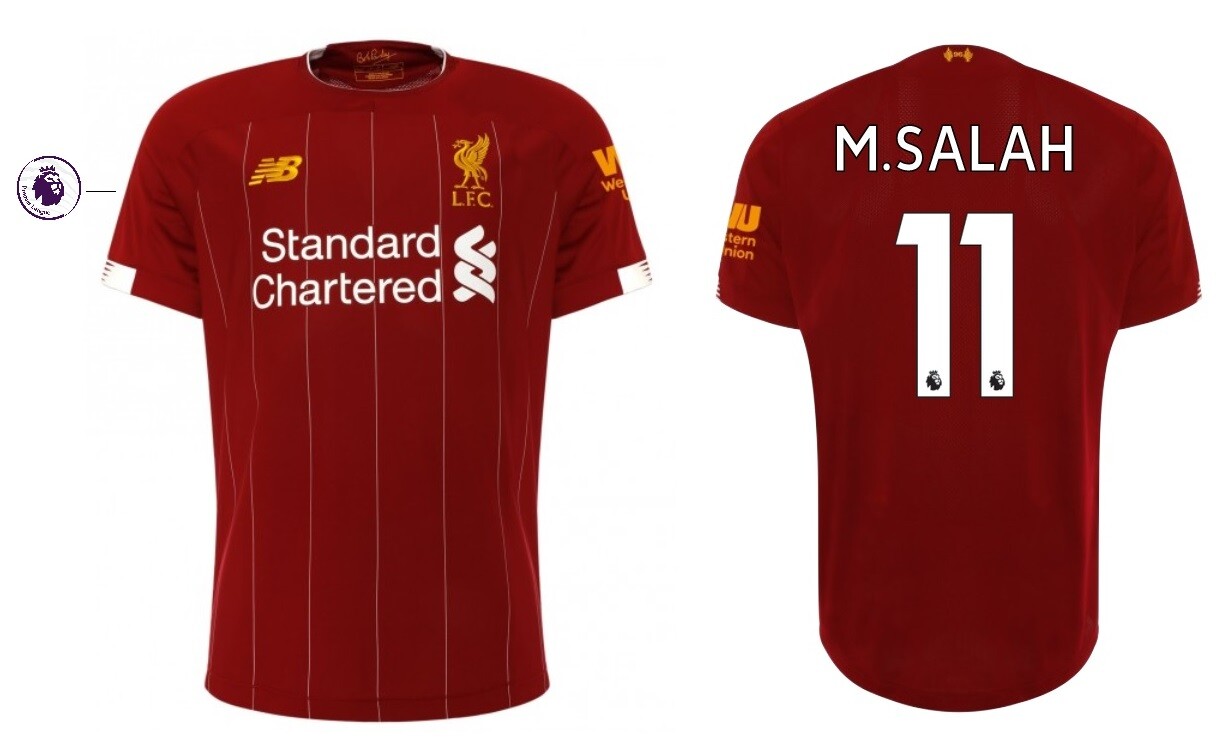 Trikot New Balance FC Liverpool 2019-2020 Home PL - M. Salah