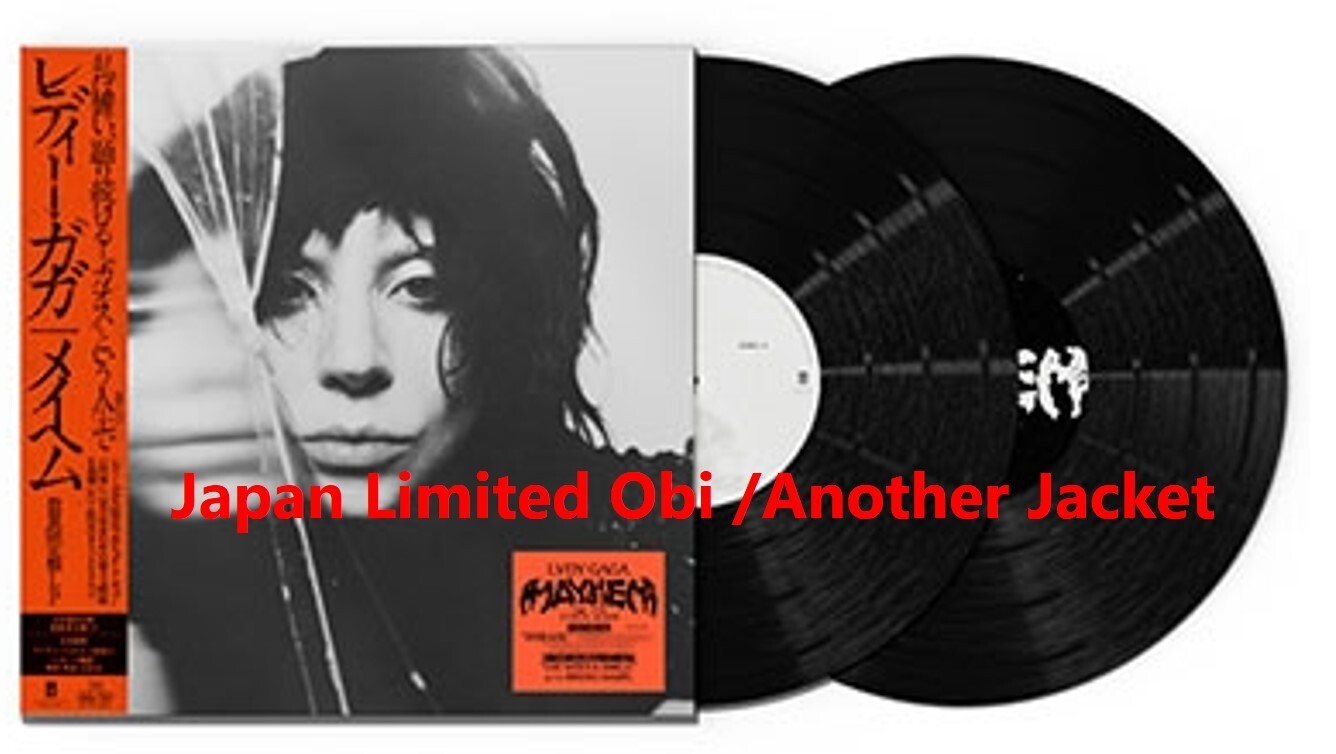 【即完売】Mayhem レコード Lady gaga Lady Gaga Mayhem Limited Edition Vinyl Record 2LP+Japanese