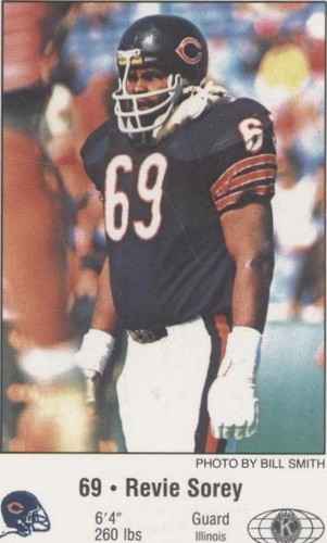 1981 Chicago Bears Police Revie Sorey #69