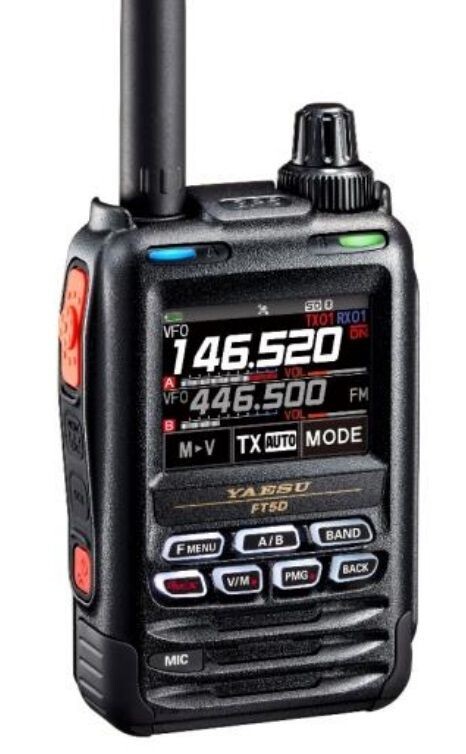 Yaesu FT5DR Dual Band VHF/UHF 2m/70cm C4FM/FM Handheld HT