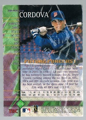 1997 members only Millennium MARTY CORDOVA #M16 TWINS