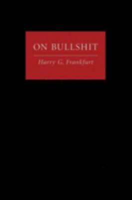 On Bullshit Hardcover Harry G. Frankfurt