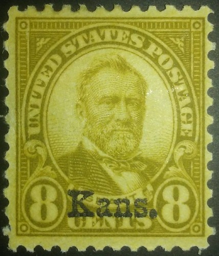 Travelstamps: 1929 US Stamps Scott# 666, Grant, 8 Cents, Mint, OG, Hinged