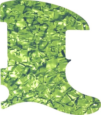 WD Custom Pickguard For Fender Esquire Or Telecaster #28DGR Dark Green Pearl
