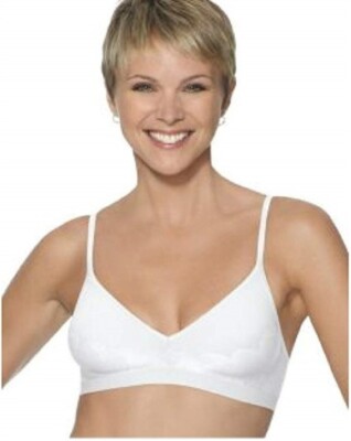 NWOT Barely There M CustomFlex Fit Lightly Lined Wire-Free Bra 4085 White 111108