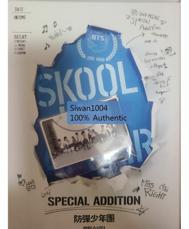 BTS 防弾少年団　SKOOL LUV AFFAIR 韓国　初回限定特典　トレカ BTS SKOOL LUV AFFAIR Official Photocard (2nd Mini Album) | eBay