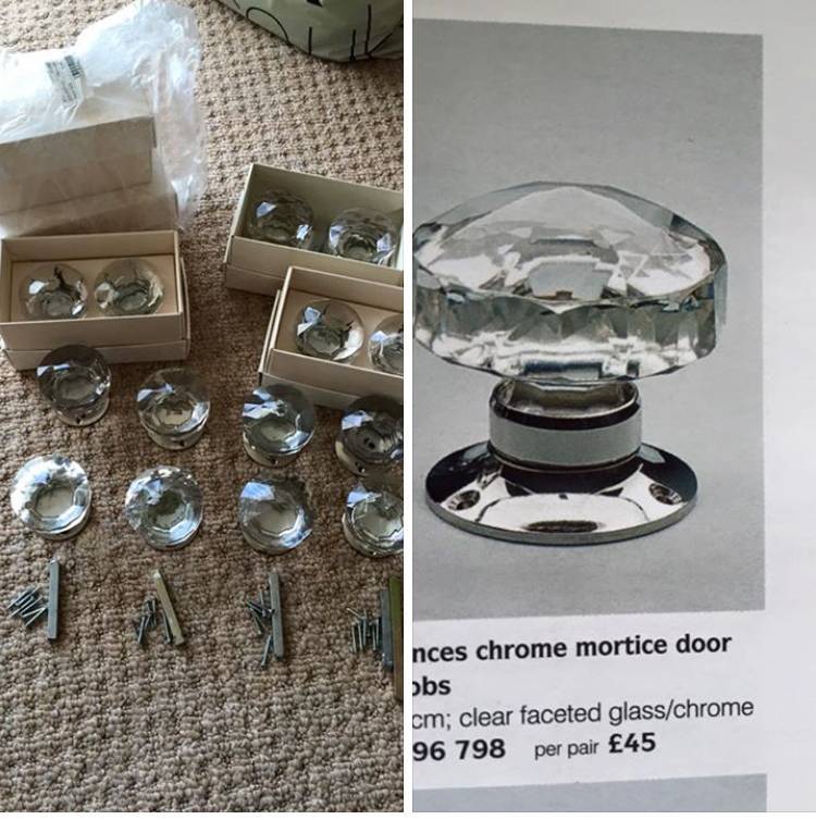 Laura Ashley Frances Door Knobs in Camberley, Surrey Gumtree