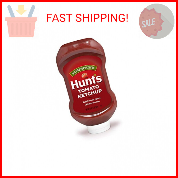 Hunt's Tomato Ketchup Squeeze Bottle, 32 oz
