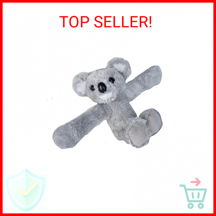 Wild Republic Huggers, Koala Plush Toy, Slap Bracelet, Stuff