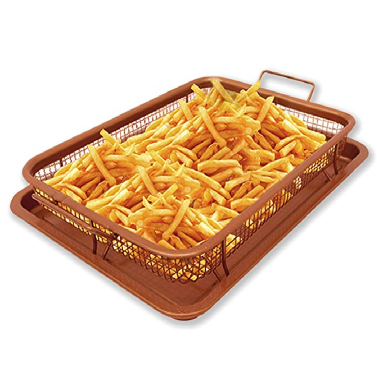 Сетка для духовки, фритюра и барбекю Crispy Tray