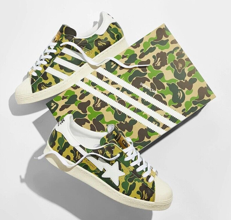 BAPE × ADIDAS SUPERSTAR 80'S 