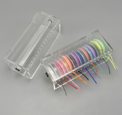 Dental Holder Power Chain Box Acrylic Organizer Dispenser Multifunctional Case