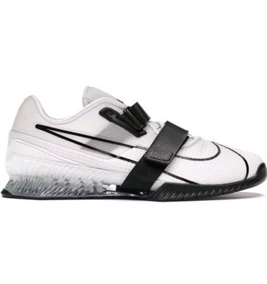 Nike Romaleos 4 Men Size 10 Weightlifting Olympic Shoes Nby CD3463-101 White