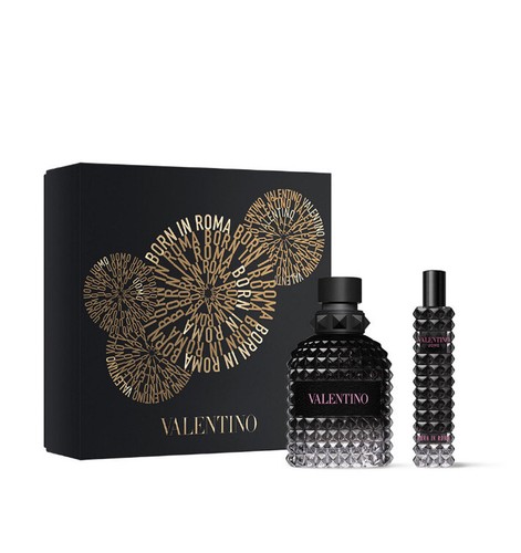 Valentino men's uomo Born In Romo Eau De Toilette Gift Set